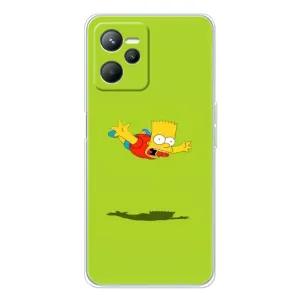 Чjхол з Сімпсонами для Realme C36 (VPrint) (Барт Сімпсон)