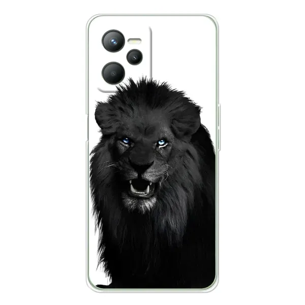 Чохол з принтом «Чорний ЛЕВ» для Realme C36