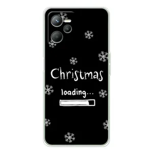 Рождественские, Праздничные Чехлы для Реалми С36 (Christmas loading)