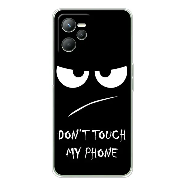Чохол з принтом «Dont Touch» для Realme C36