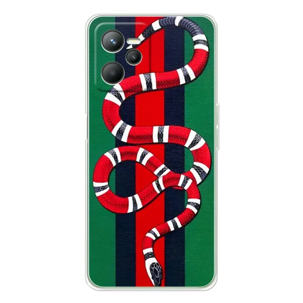 Чехол с принтом «Gucci змия» для Realme C36