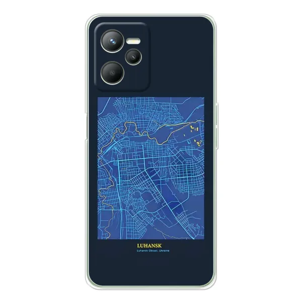 Чохол з принтом «Луганськ» для Realme C36