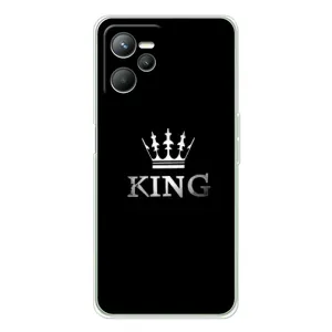 Чехол с Короной Реалми С36 - (AlphaPrint) (KING)