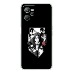 Чехлы на тему: Итачи Учиха для Realme C36 (AlphaPrint) (коллаж Итачи)