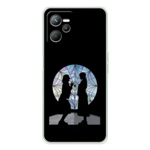 Чохли Венсдей на Realme C36 Уенсдей (AlphaPrint) (кімната Венздей)