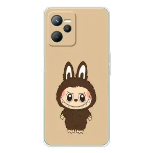 Чохол з Лабубу на Realme C36 (Bored Ape в червоному)