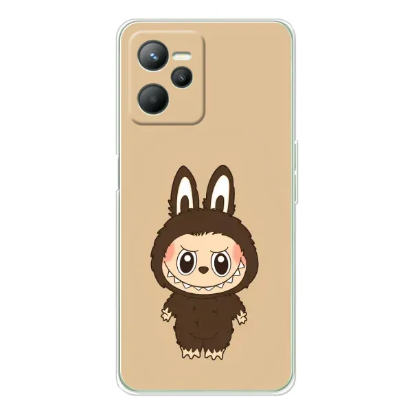 Чохол з принтом «Bored Ape в червоному» для Realme C36