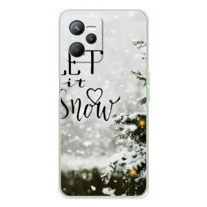 Новорічні, Святкові Чохли для Realme C36 - 2024 год (Let it snow)