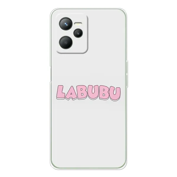 Чохол з принтом «Лого Лабубу» для Realme C36