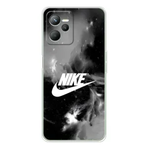 Чехол для Realme C36 - с принтом Найк (AlphaPrint) (Лого Найк)