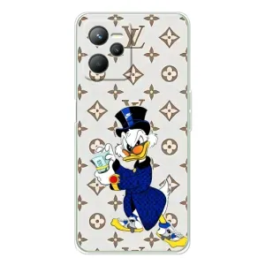 Чехли для Realme C36 - Скрудж МакДак Louis Vuitton (PREMIUMPrint) (Макдак на стилі)