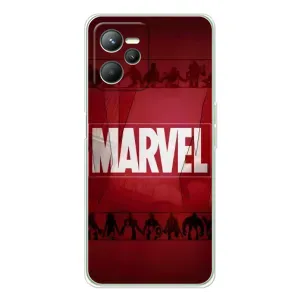 Чехол МАРВЕЛ для Реалми С36 (AlphaPrint) (MARVEL)