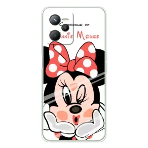 Міккі Маус чохол для Realme C36 (AlphaPrint - Мультяшні) (Маус Мінні)