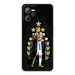 Чохли для Realme C36 (Leo чемпіон) (AlphaPrint) (Мессі Король)