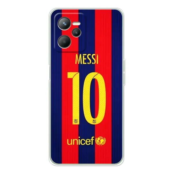 Чехол с принтом «Messi Barca 10» для Realme C36