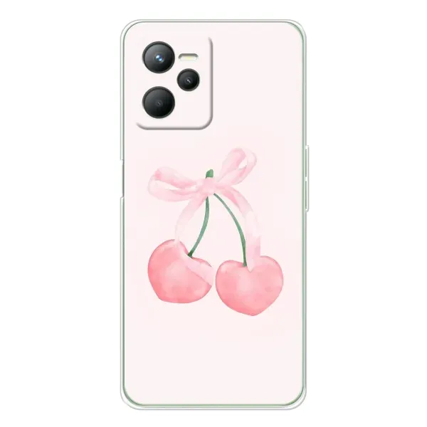Чохол з принтом «Рожеві вишні» для Realme C36