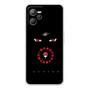 Чехлы на тему: Итачи Учиха для Realme C36 (AlphaPrint) (глаза Итачи)