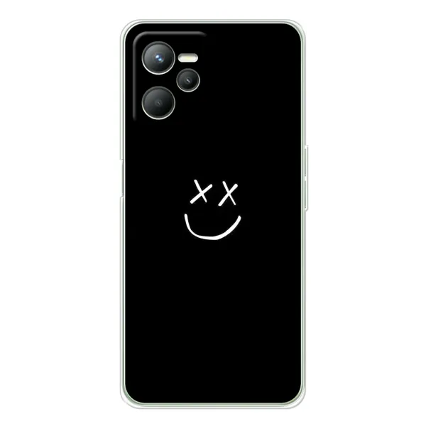 Чохол з принтом «Смайл» для Realme C36