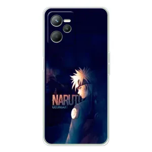 Naruto Anime Чехлы для Реалми С36 (AlphaPrint) (тень Наруто)
