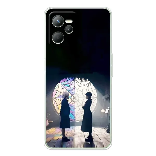 Чохол з принтом «Венздей та Інід» для Realme C36