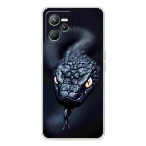Чохол з картинкою 'Хижаки' для Realme C36 (Чорна змія)