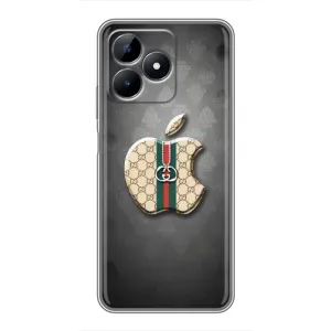 Чохли  GUCCI для РілМі С51 (AlphaPrint) (Apple gucci)