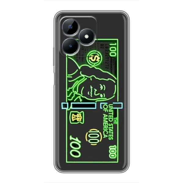 Чехол с принтом «Баксы» для Realme C51