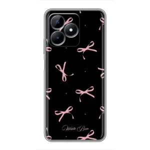 Чохол з принтом «Банти на чорному» для Realme C51