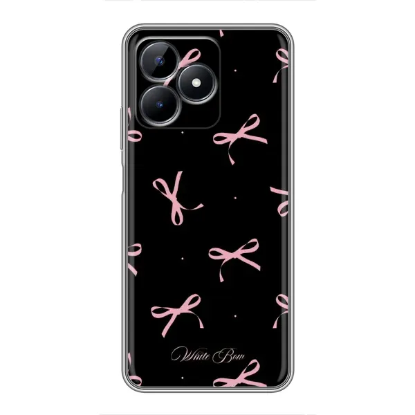 Чохол з принтом «Банти на чорному» для Realme C51 Чохол з принтом «Банти на чорному» для Realme C51