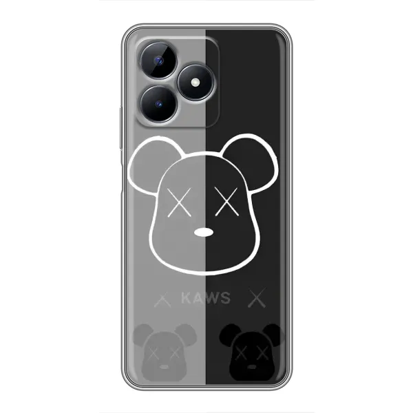 Чехол с принтом «БеарБрик глаза» для Realme C51