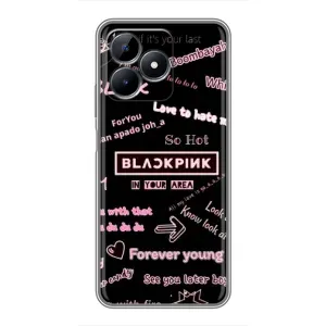 Чохол з музикальним гуртом для Realme C51 (BLACKPINK)