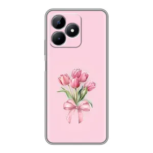 Чехол с принтом «Букет цветов» для Realme C51