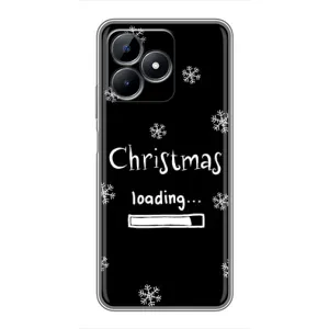 Різдвяні, Святкові Чохли для РілМі С51 (Christmas loading)