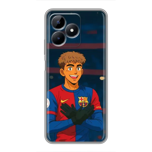 Чехол с принтом «Футболист Ямаль» для Realme C51 Чехол с принтом «Футболист Ямаль» для Realme C51