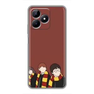 Чохли з Гаррі Поттером для Realme C51 (AlphaPrint) (Гарі з друзями)