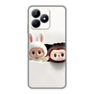 Чехол с принтом «Лабубу» для Realme C51
