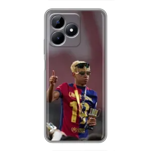 Чехол с футболистом Ламин Ямаль Realme C51