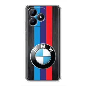 Чохол для РілМі С51 - з принтом БМВ (AlphaPrint) (Лого BMW)