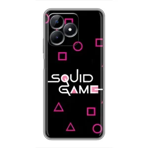Чохол Гра в кальмара для Realme C51 (Патерн Гра кальмара)
