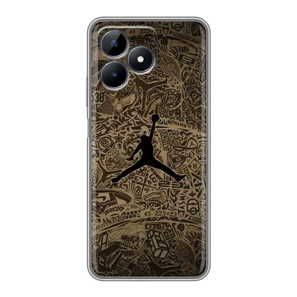 Чехол с принтом «Logo Jordan» для Realme C51