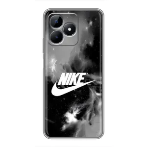Чохол для Realme C51 - з принтом Найк (AlphaPrint) (Лого Найк)