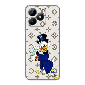 Чехли для Realme C51 - Скрудж МакДак Louis Vuitton (PREMIUMPrint) (Макдак на стилі)