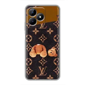 Бренднові Чохли для Realme C51 - (PREMIUMPrint) (Ведмедик без голови)