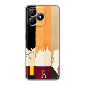 Чохли з Гаррі Поттером для Realme C51 (AlphaPrint) (обкладинка Гарі Потера)