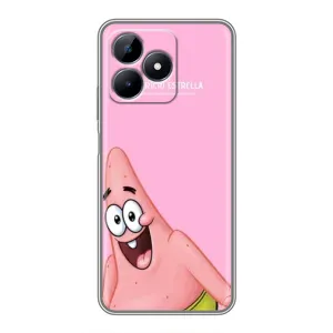 Чехол с принтом «Персонаж Патрик» для Realme C51