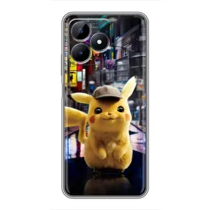 Чохли з крутими принтами для Realme C51 - (PREMIUMPrint) (Пикачу)