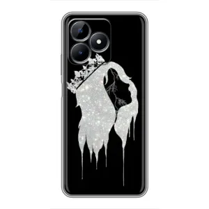 Чохол з Короною РілМі С51 - (AlphaPrint) (Принцеса)