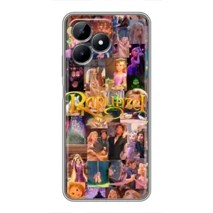 Чохол Рапунцель для Realme C51 (Колаж Рапунцель)