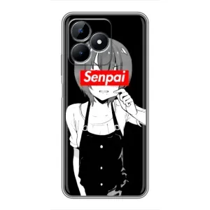 Чехол с принтом «Senpai» для Realme C51