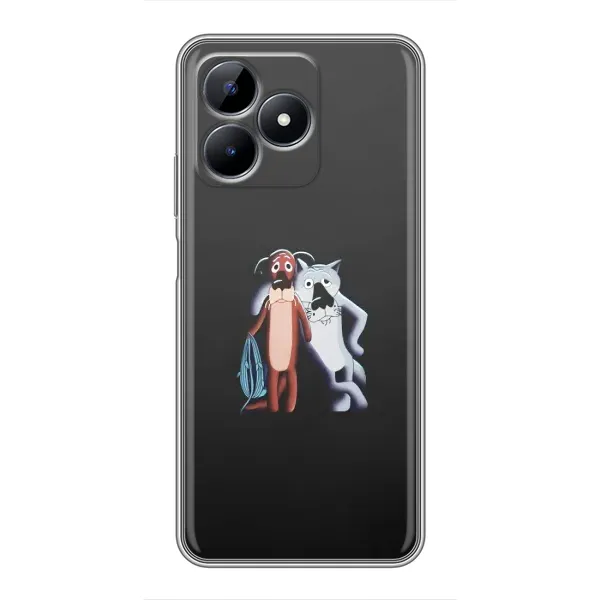 Чехол с принтом «Шо опять» для Realme C51